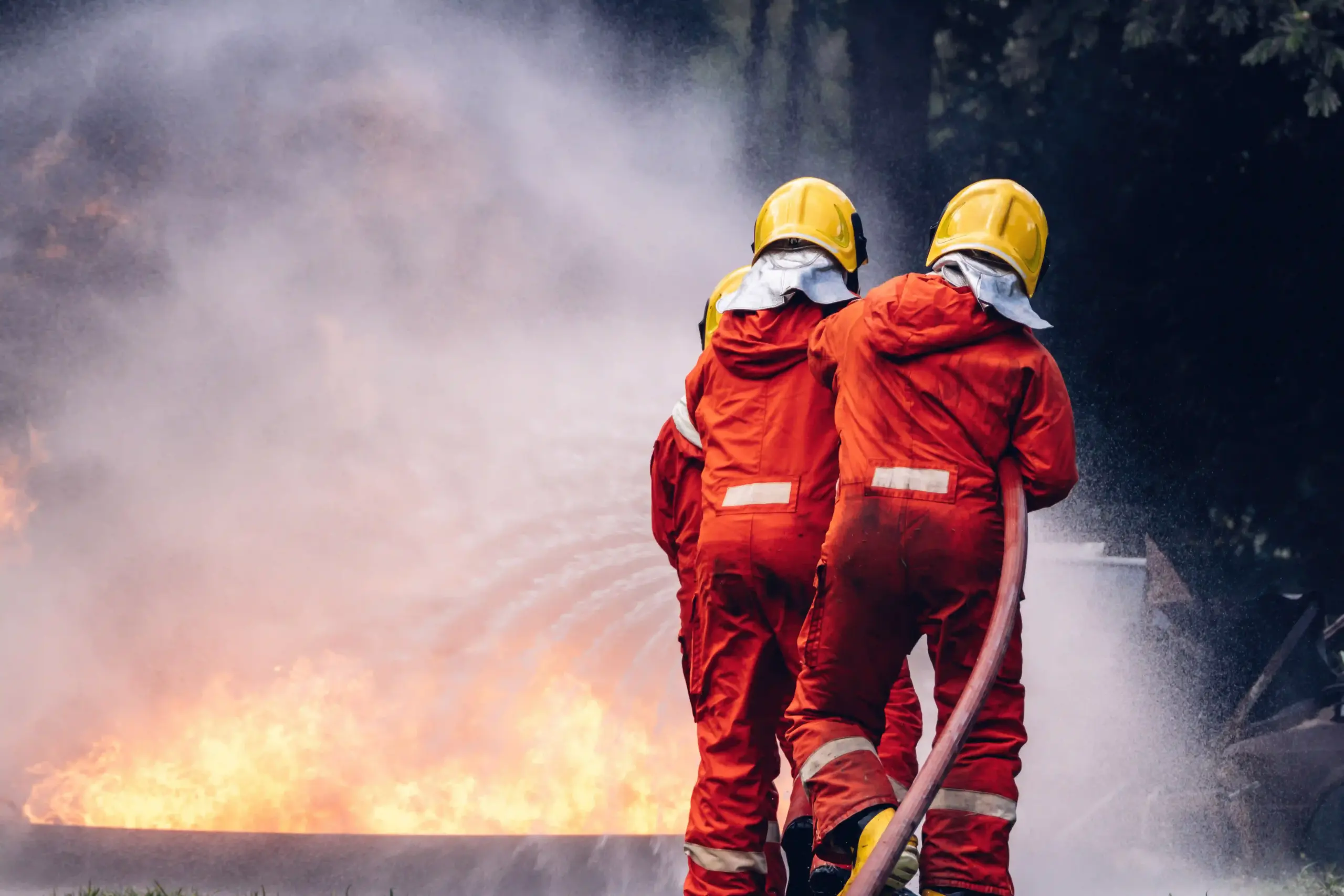 firefighter concept several firefighters go offen 2025 03 16 02 28 05 utc