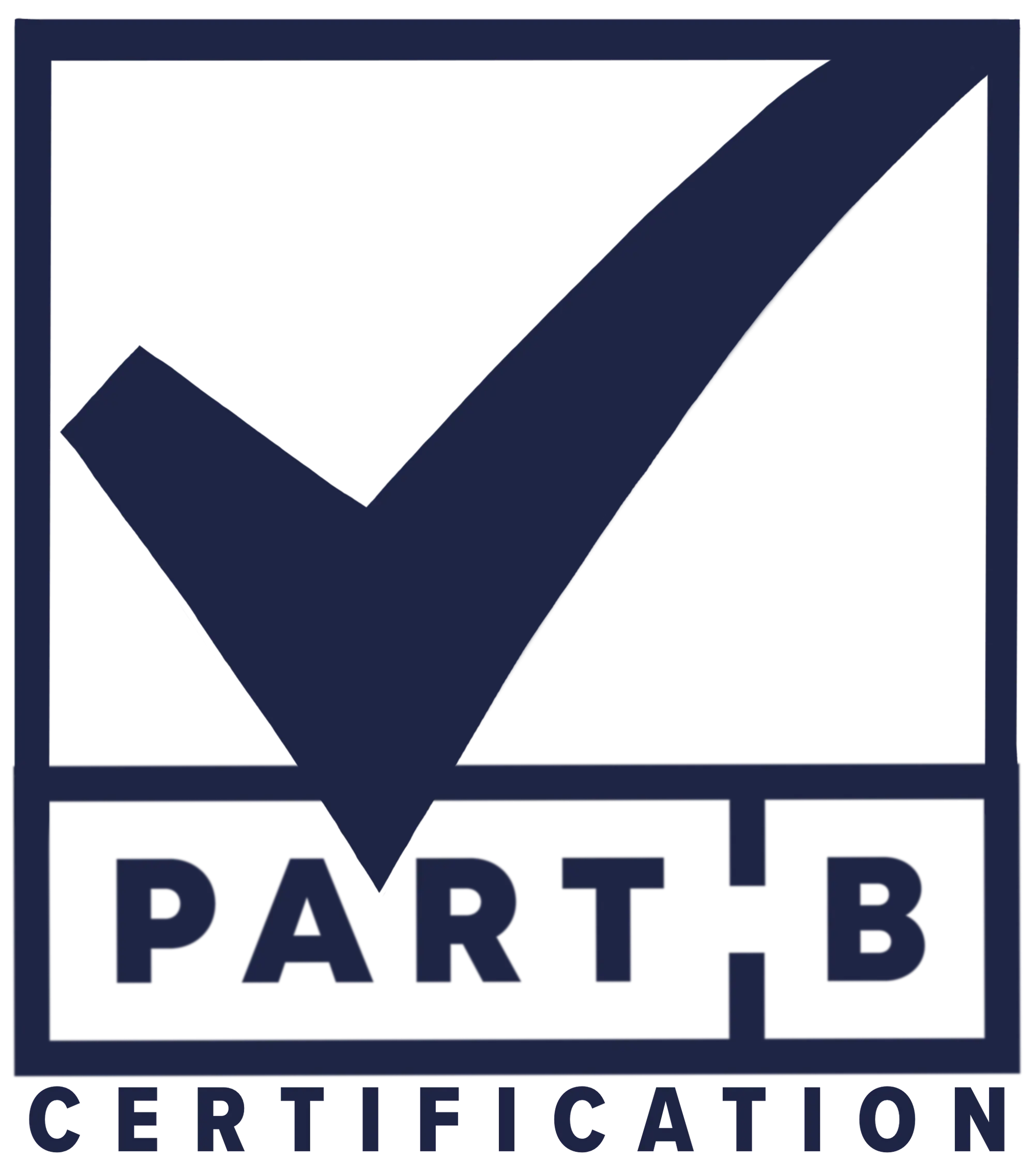 partb certification water q mark navy